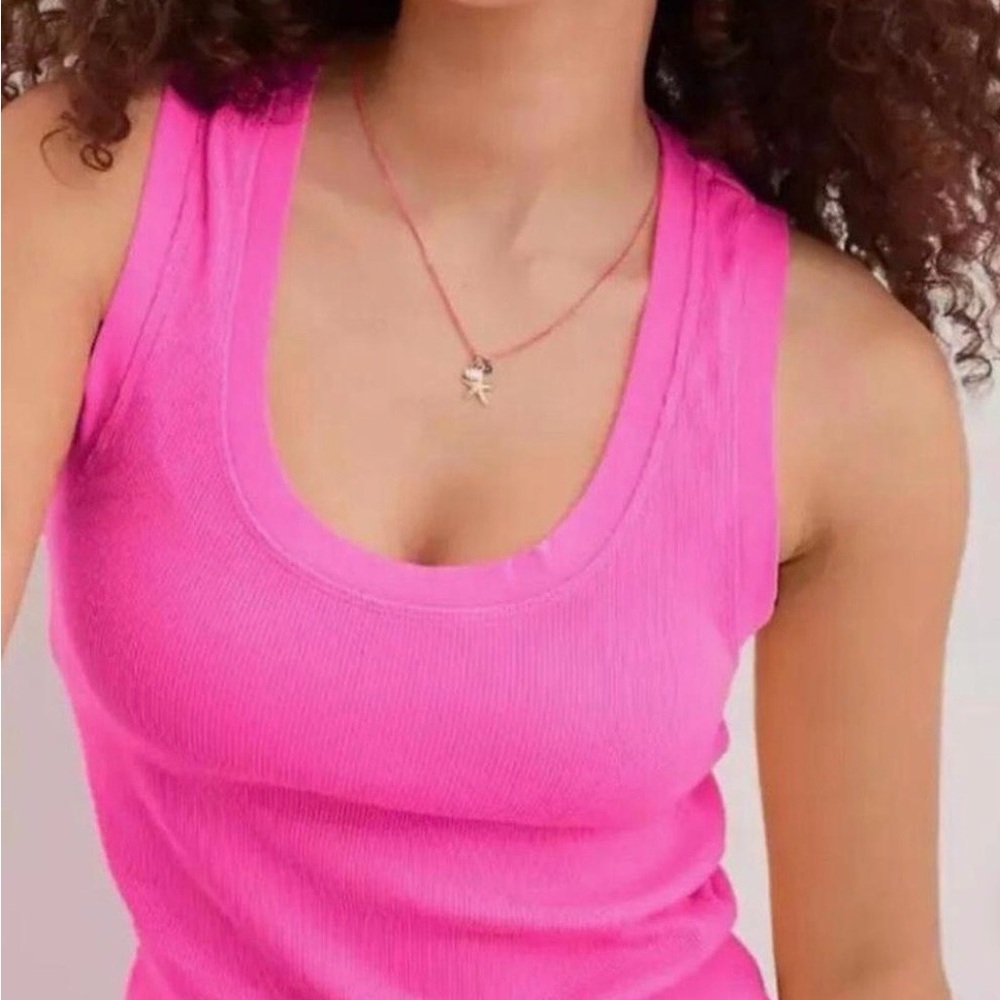 Aerie Bright Pink Tank Top